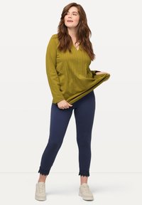 Ulla Popken 7/8 - Legging - dark blue