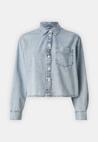 CROPPED SHIRT FRANKIE - Paitapusero - light wash