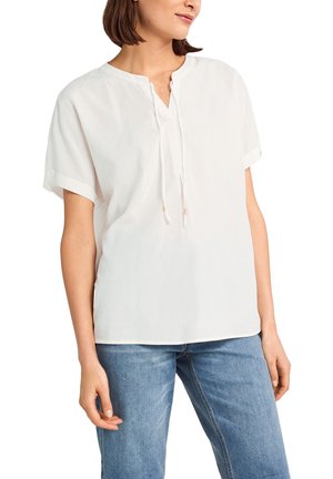 MIT BINDEBAND - Blouse - white