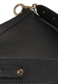 DrachenLeder Umhängetasche - schwarz