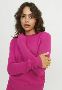 JJXX JXCARA CREW NECK - Maglione - fuchsia red