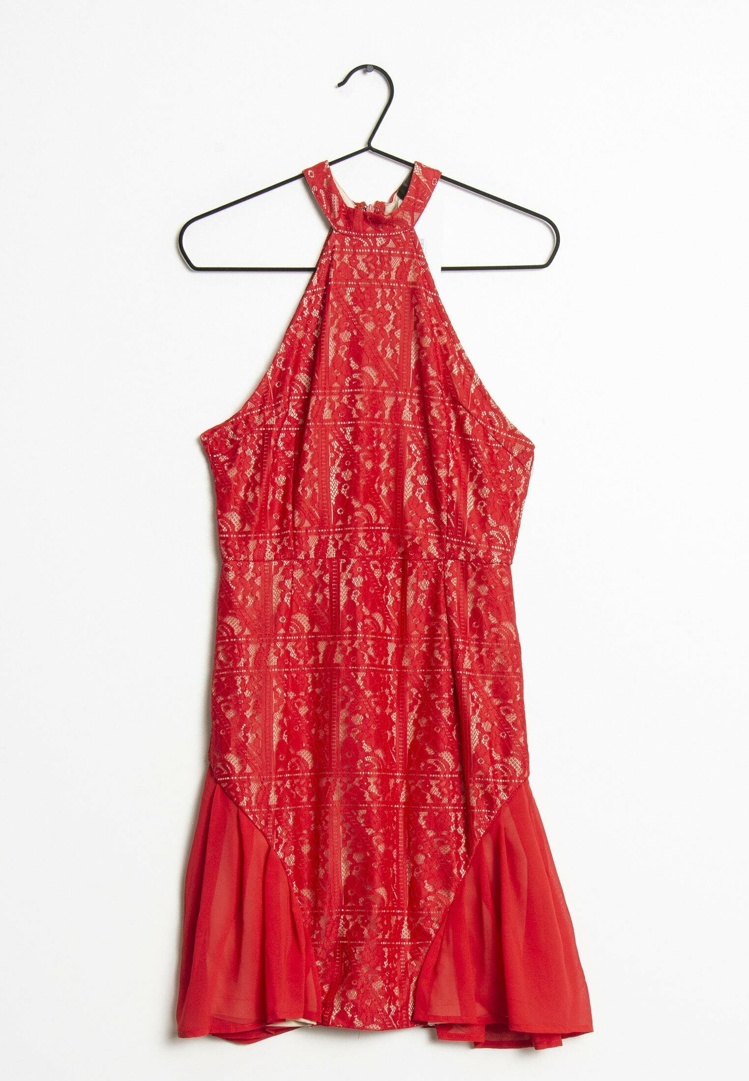AX PARIS Day dress - red - (Pre-owned) - Zalando.de