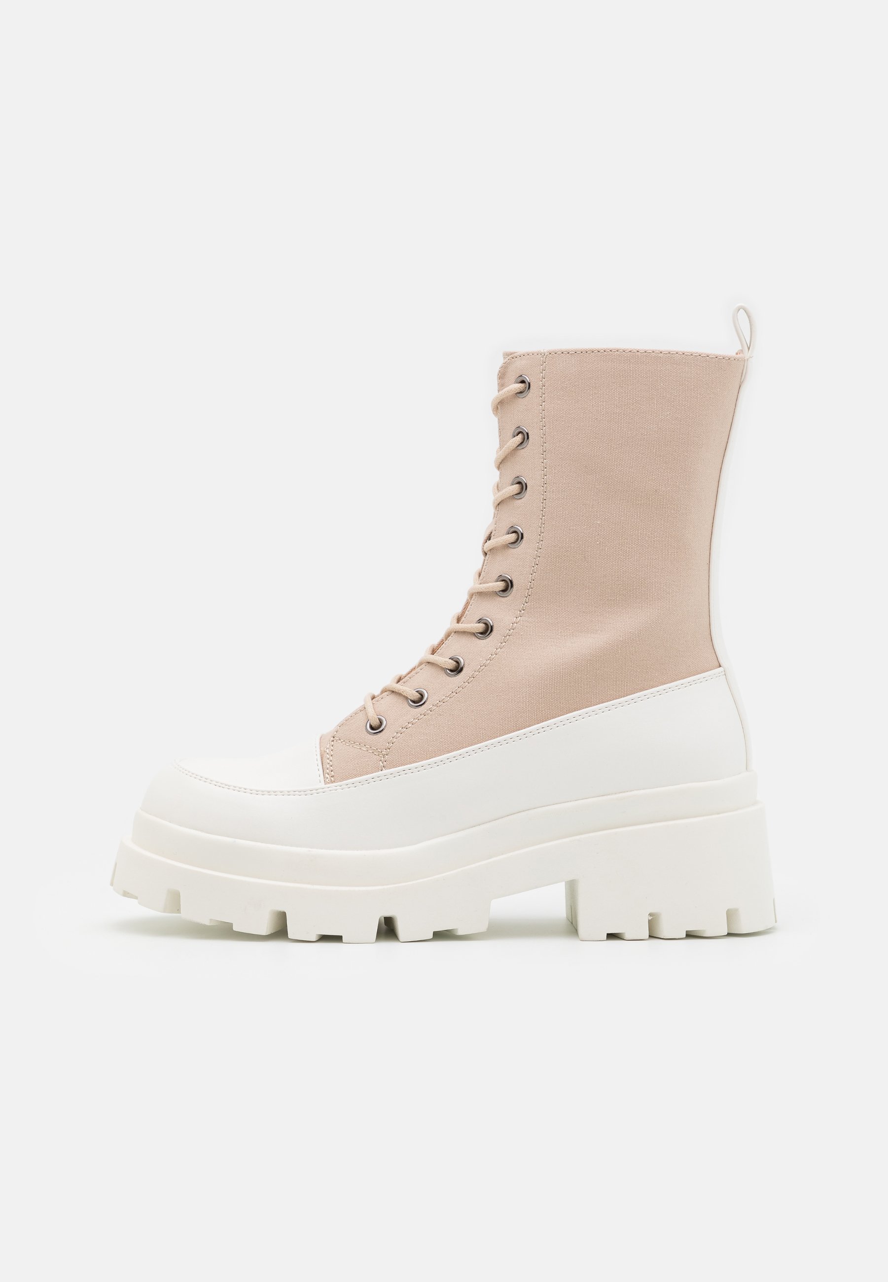 Even\u0026Odd Stivaletti con plateau - beige - Zalando