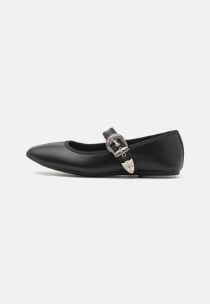 RAID JERRI - Ballerinat nilkkaremmillä - black