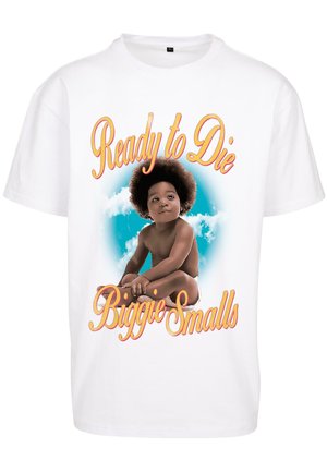 Mister Tee BIGGIE BABY - T-shirts med print - white