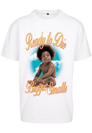 BIGGIE BABY - T-shirt print - white