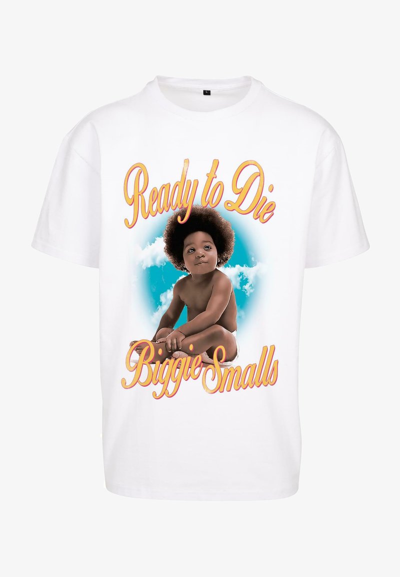 Mister Tee BIGGIE BABY - T-shirts med print - white