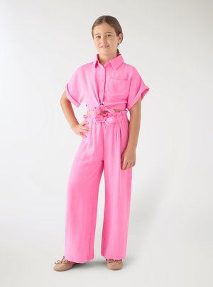 Terranova, CAMICIA MC TINTA UNITA - Camicia - rosa barbie chiaro