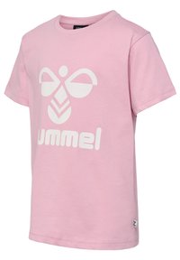 Hummel TRES  S/S - T-shirts print - zephyr