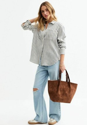 STRIPED DOUBLE  - Skjorta - blue pattern