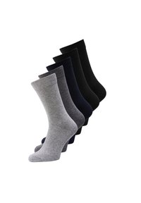 JACJENS SOCK 5 PACK - Nogavice - dark grey melange