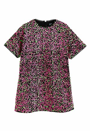 SEQUIN - Cocktailklänning - pink green