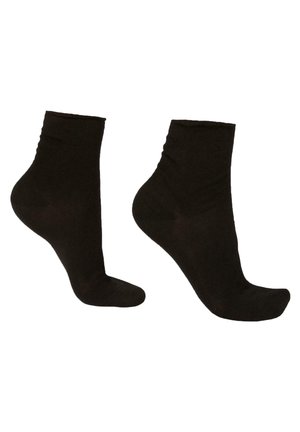 KURZE OHNE RAND - Strumpor - Black