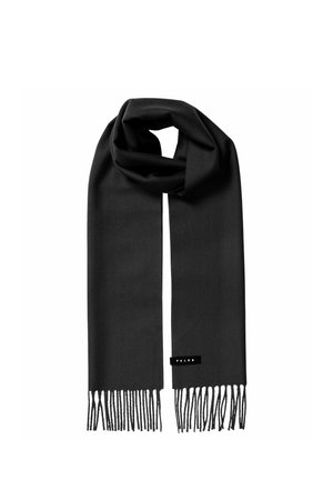 FALKE BASIC WOVEN WITH FRINGES UNISEX - Schal - black