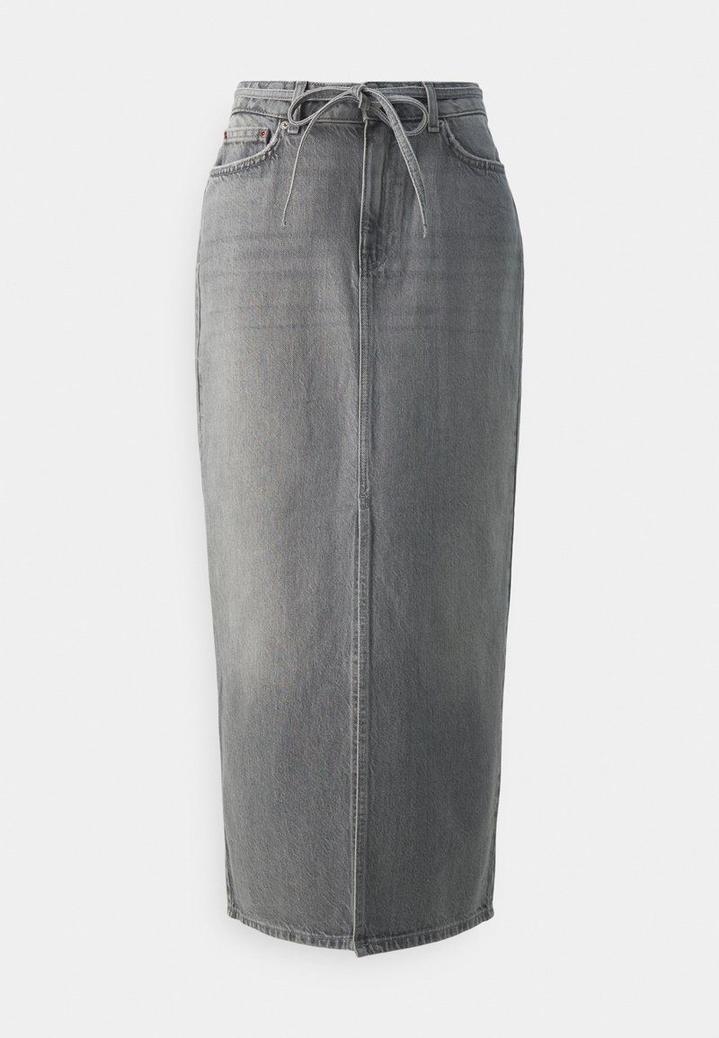 Only Maxirok grijs denim/greydenim