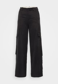 YOUNG - Kalhoty - black