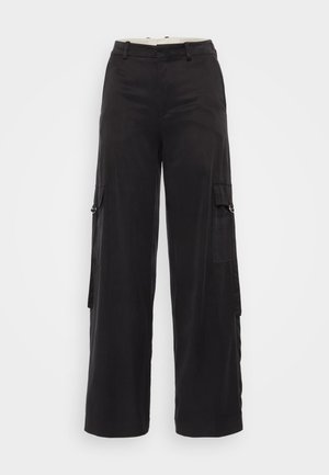 YOUNG - Broek - black