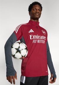 adidas Performance ARSENAL FC TRAINING TOP - Klubruházat - team coll burgundy/dark grey