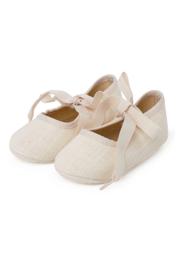 MERCEDITAS CON LAZO FAYA – Krabbelschuh – beige