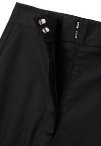 Stefanel STRAIGHT-FIT - Stoffhose - black