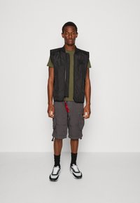 Alpha Industries JET - Šortky - vintage grey
