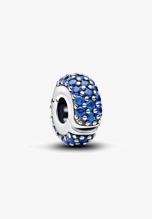 Pandora, BRELOQUE CLIP EN PIERRE BLEU ROYAL - Charm - argenté
