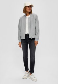 s.Oliver Strickjacke - grau meliert