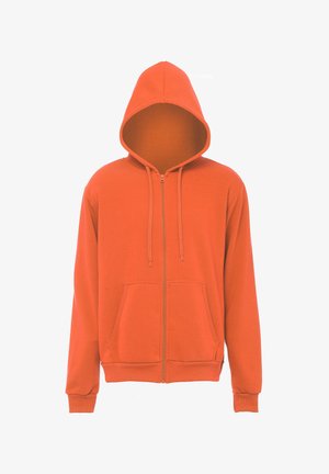 ALEKO, ALEKO KAPUZENJACKE - Zip-up sweatshirt - orange