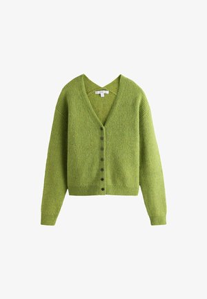 Next, Cardigan - lime green