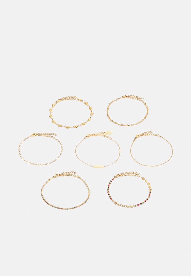 7 PACK - Armband - gold-coloured