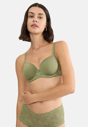 Triumph Podprsenka s kosticemi - olive/gold-coloured