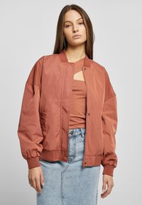Urban Classics Bombera - terracotta