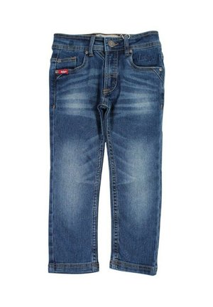 IMPRIMÉ - Jean boyfriend - bleu