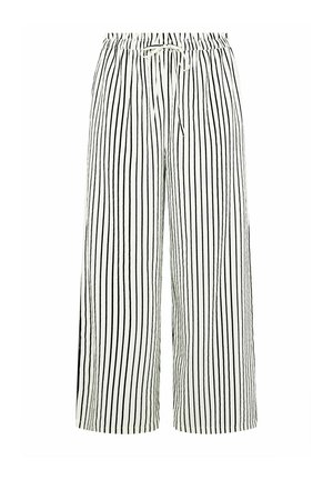 Yours Clothing, WOMEN'S WIDE LEG TROUSERS - Pantalones - white