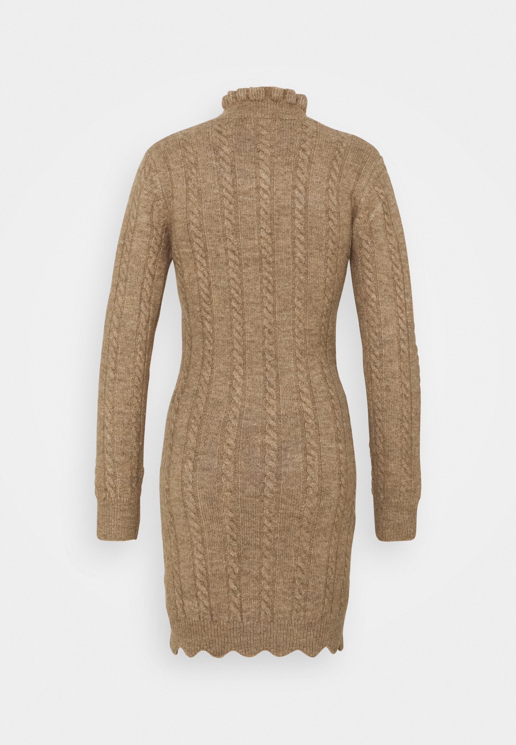 Missguided Tall FRILL NECK MINI CABLE 