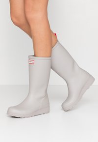 Hunter ORIGINAL WOMENS PLAY TALL BOOT - Galochas - zinc