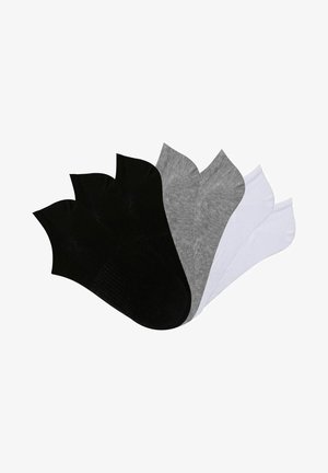 LASCANA Active Socken - schwarz / weiß /hellgraumeliert