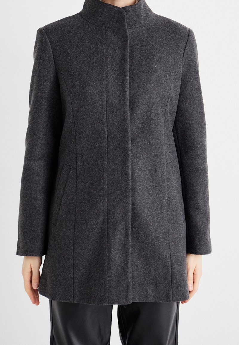 ONLY Cappotto classico - mottled dark grey