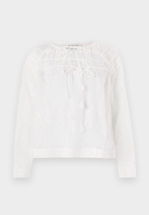 MUNTHE UZZA - Bluse - ivory