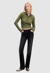 AllSaints HALLIE - Poloshirt - grass green