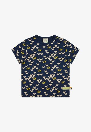 loud + proud, Print T-shirt - ultramarine