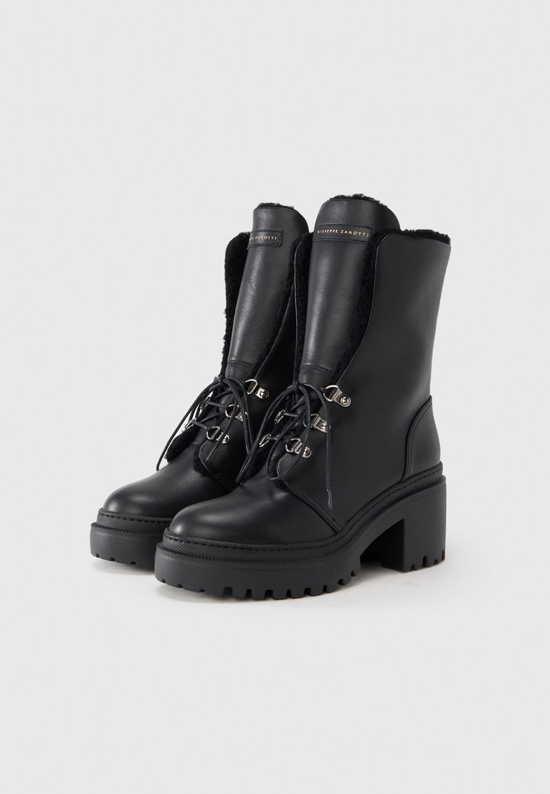 Bottines Giuseppe Zanotti Pointure 42,5 - Cuir Noir - Neuf Avec Emballage D'origine - Pour Homme