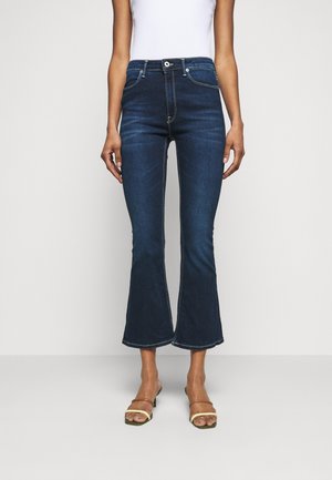 Vaqueros a campana - blue denim