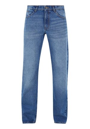 Urban Classics HEAVY OUNCE - Jean droit - new mid blue washed