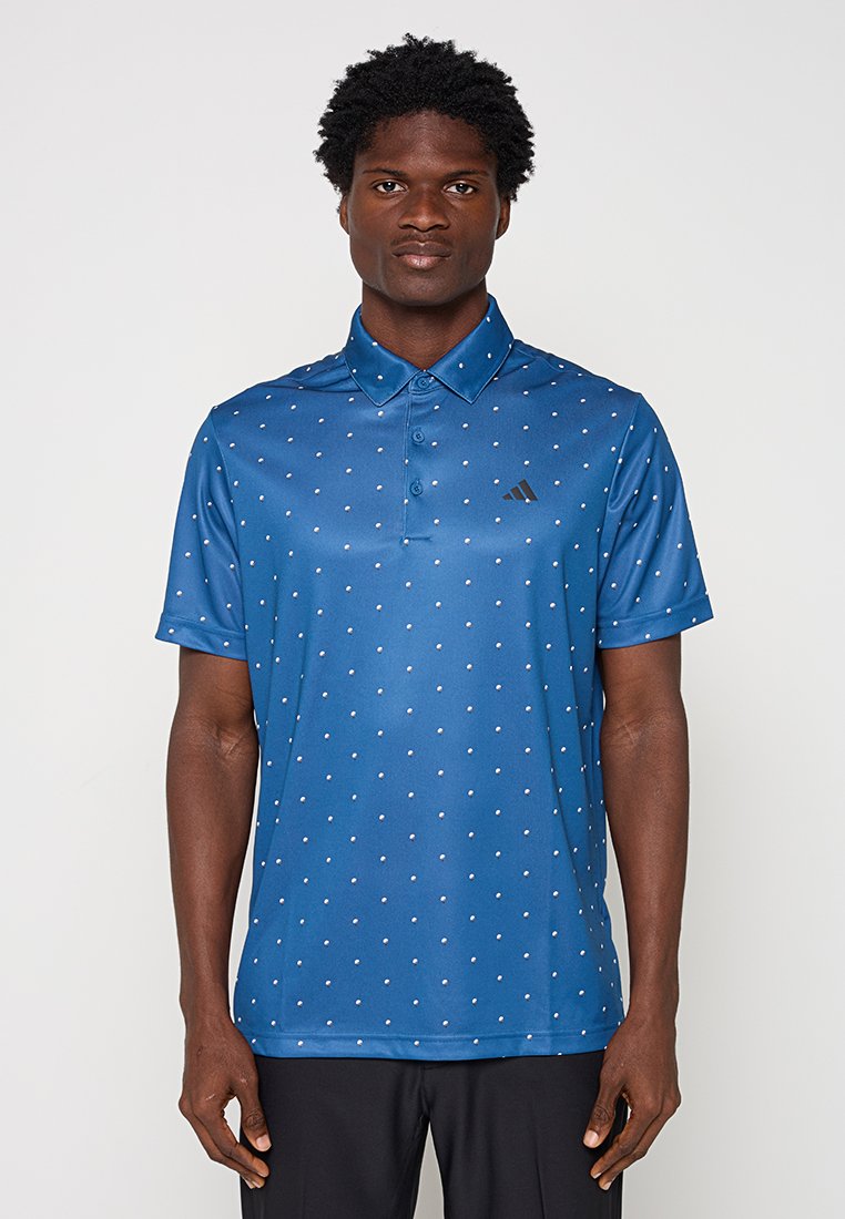 adidas Golf Poloshirt blauw adidas Golf Poloshirt blauw