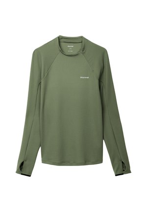 NNormal, Longsleeve - dunkelgrun