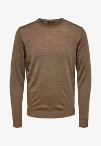 Selected Homme SLHTOWER Jumper teak/brown Zalando - Main Image