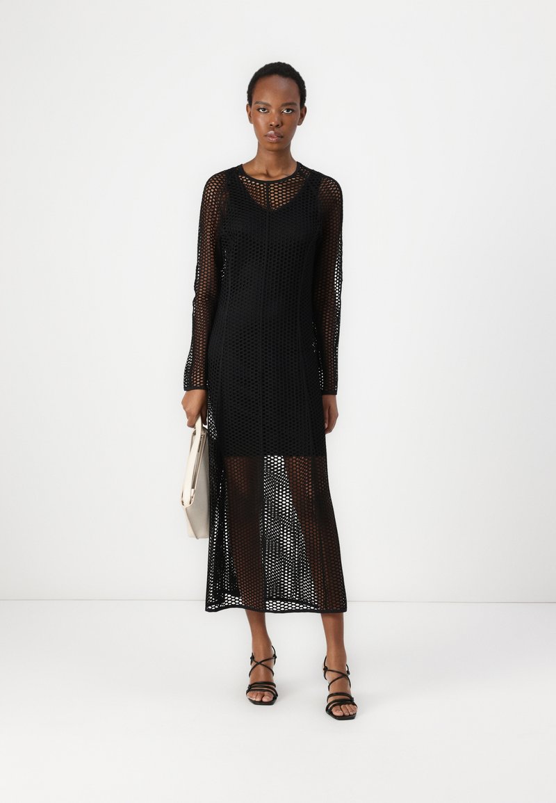 Marc Cain Strickkleid black/schwarz