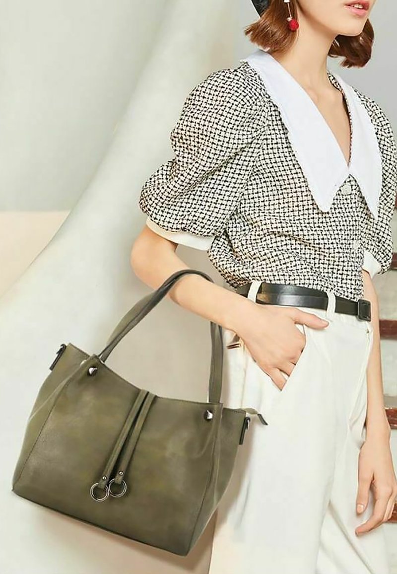 Flora & Co ACACIA - Sac ?� main - vert - ZALANDO.FR