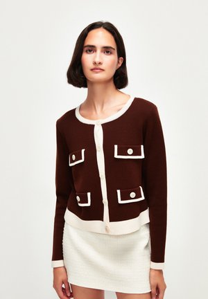 adL Chaqueta de punto - brown